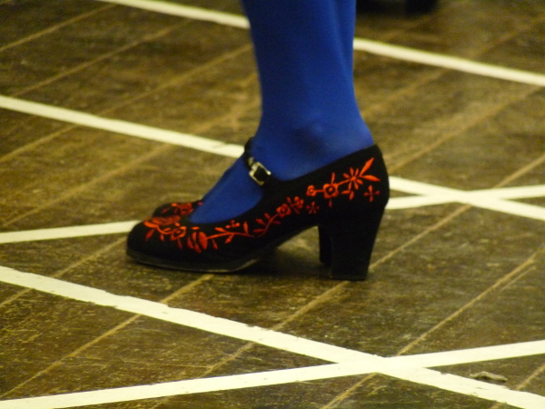 flamenco cipő
