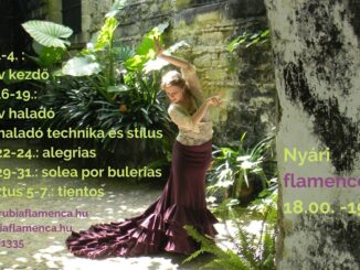 nyári flamenco órák Bucsás Györgyivel