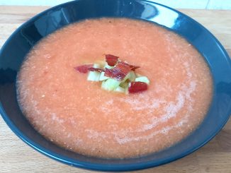 dinnye gazpacho serrano sonka chipssel