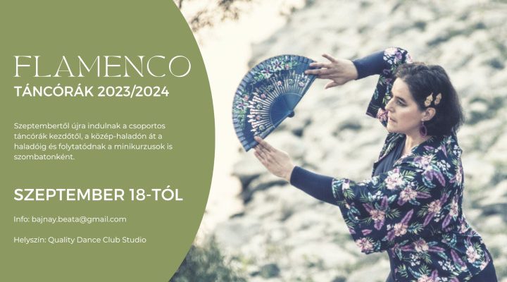 flamenco táncórák bajnay beával 2023/2024